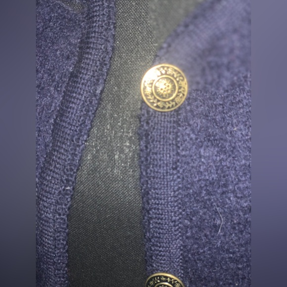 Tally Ho boiled wool jacket, navy blue, XL - Picture 2 of 3